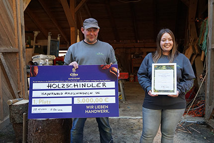 EILLES KAFFEE seltenes Handwerk Holzschindeln