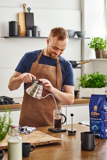 Eilles Roestmeister Caffe Crema Zubereitung FrenchPress